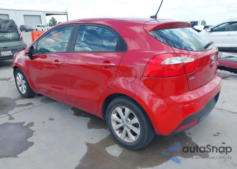 2014 Kia Rio Ex z USA, uszkodzony, nr VIN KNADN5A37E6410353